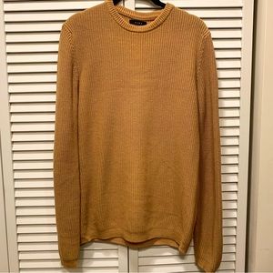 Zara Ribbed Sweater - Light Brown
